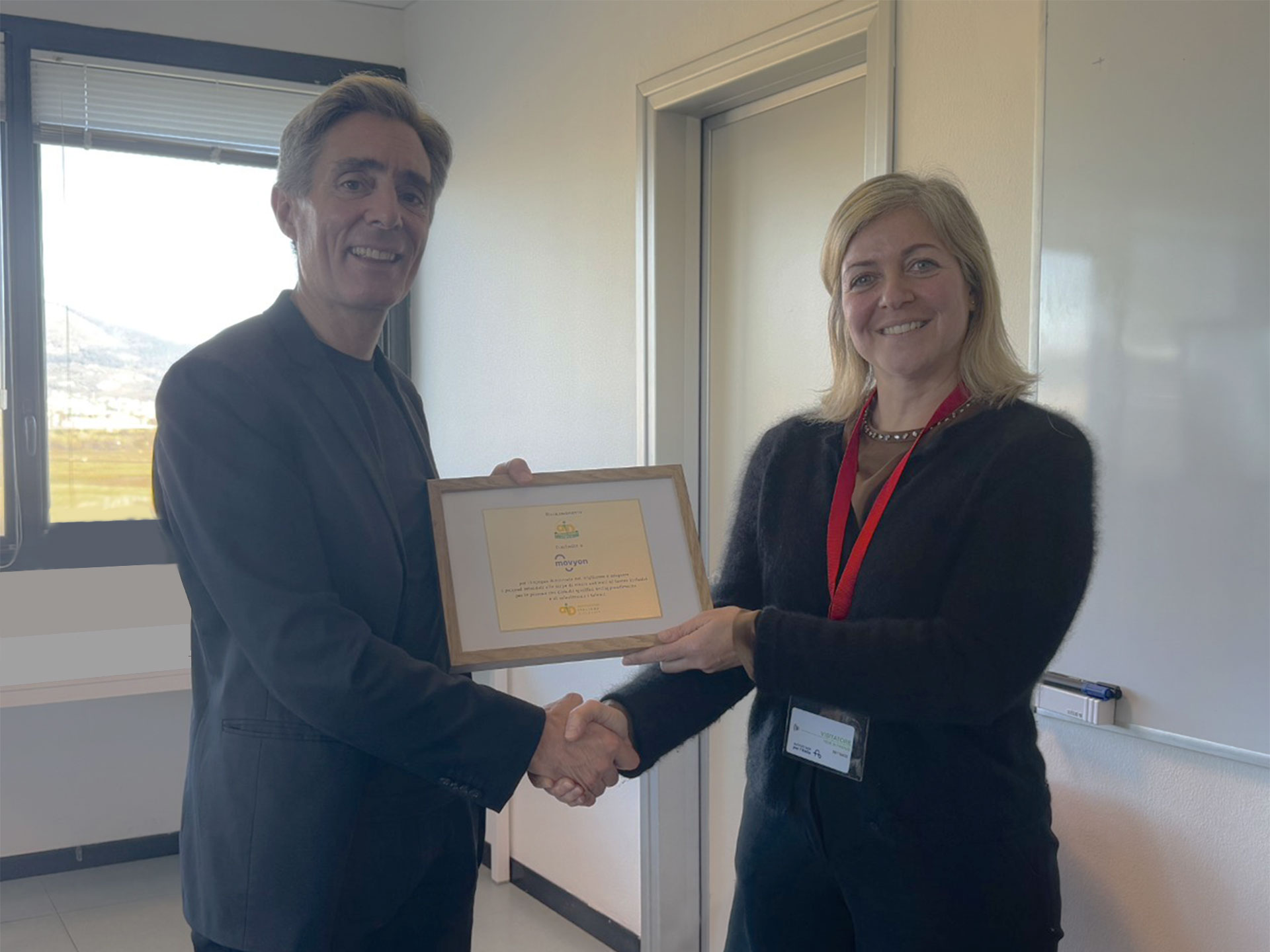 Movyon riceve da AID il riconoscimento di Dyslexia Friendly Company